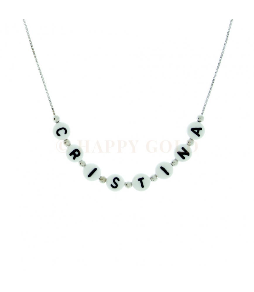 Girocollo  in Argento con Nome