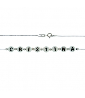 Girocollo  in Argento con Nome